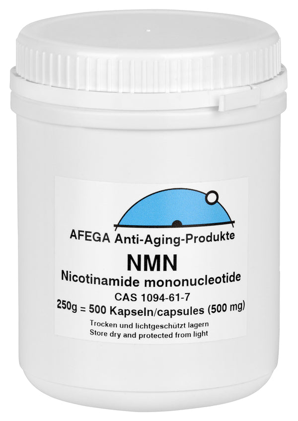 250 g NMN-Pulver (Nicotinamid-Mononukleotid) - 500 Kapseln zu je 500 mg