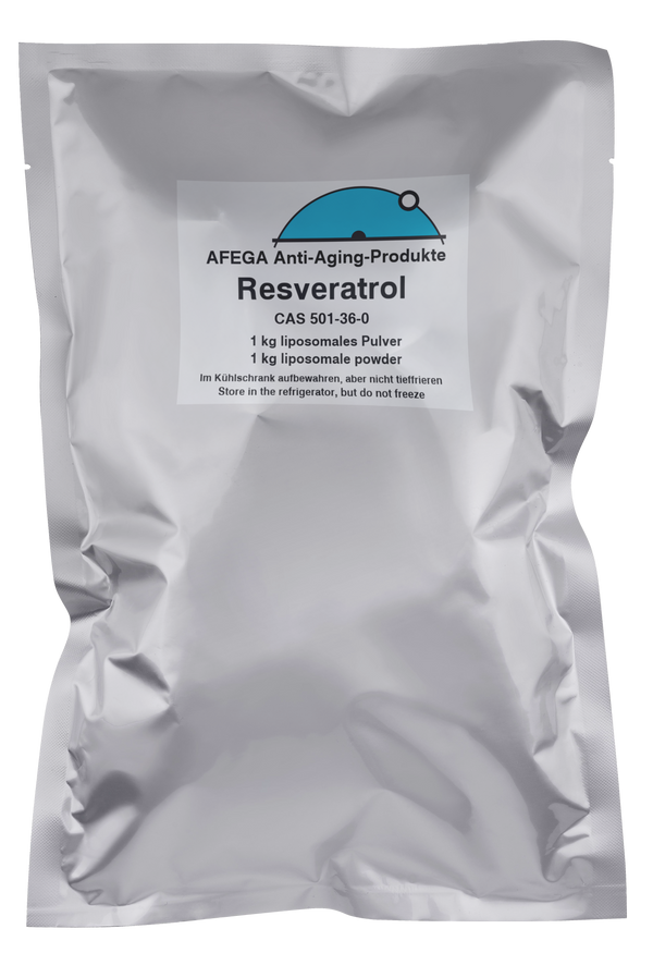 1 kg de resveratrol lipossomal em pó, 99% de pureza (à base de plantas)